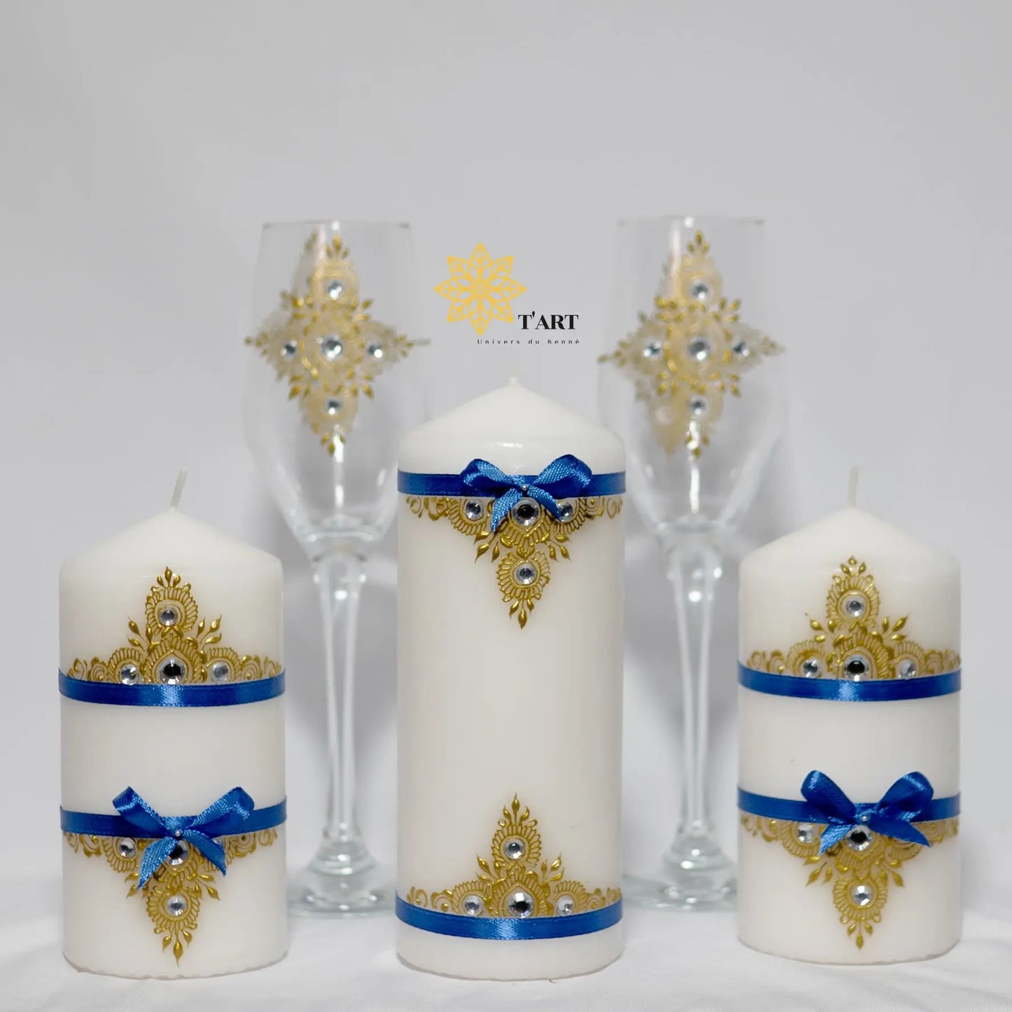 Coffret bougie henné - Mille et une nuit Tiitoune Art