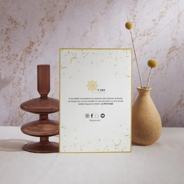 Maîtrisez le cône de Henné Tiitoune art