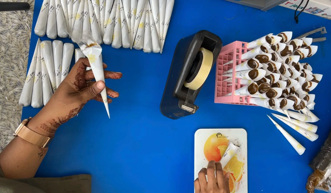 Cône-de-Henné-Main Tiitoune art