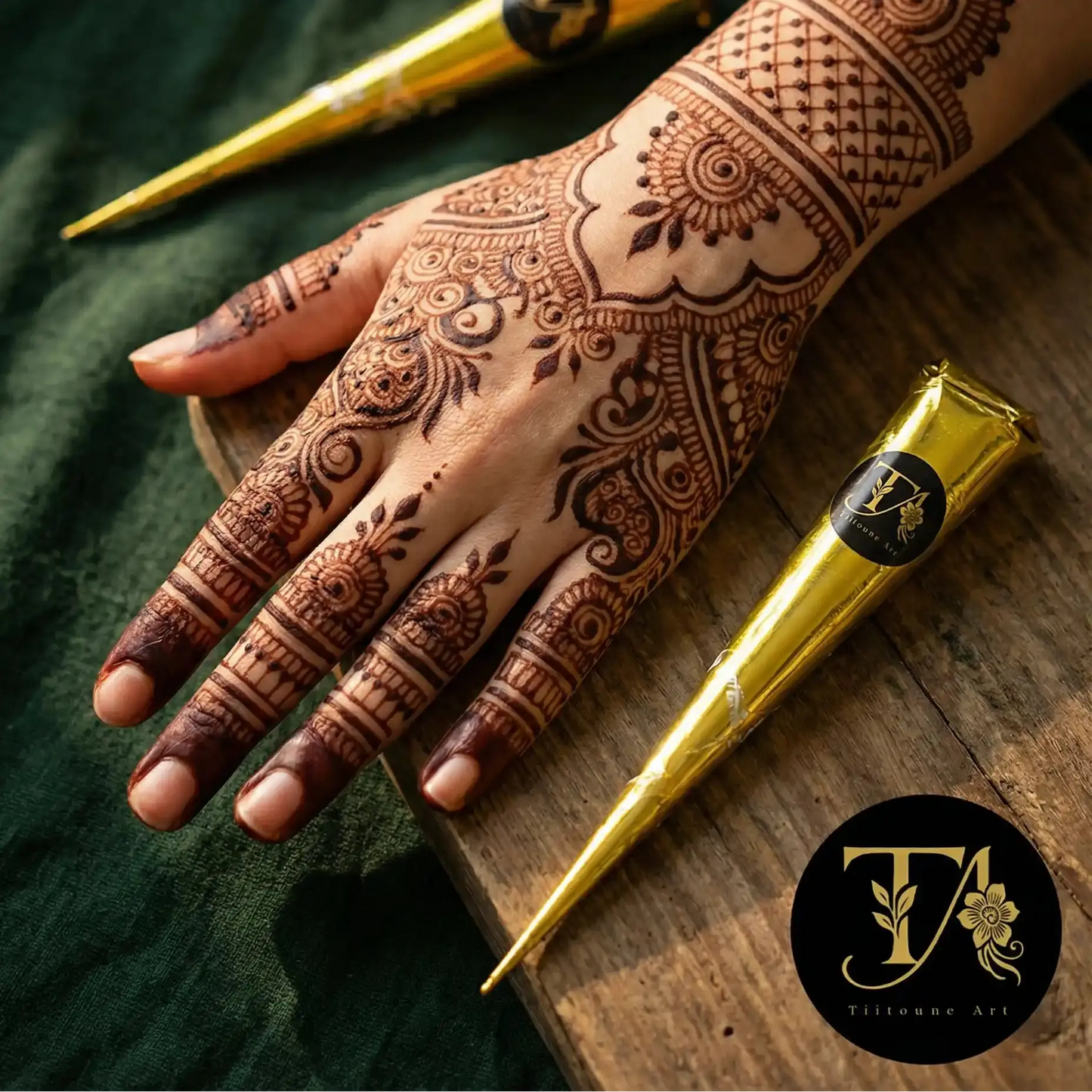 Cône Henné Naturel Tiitoune Art