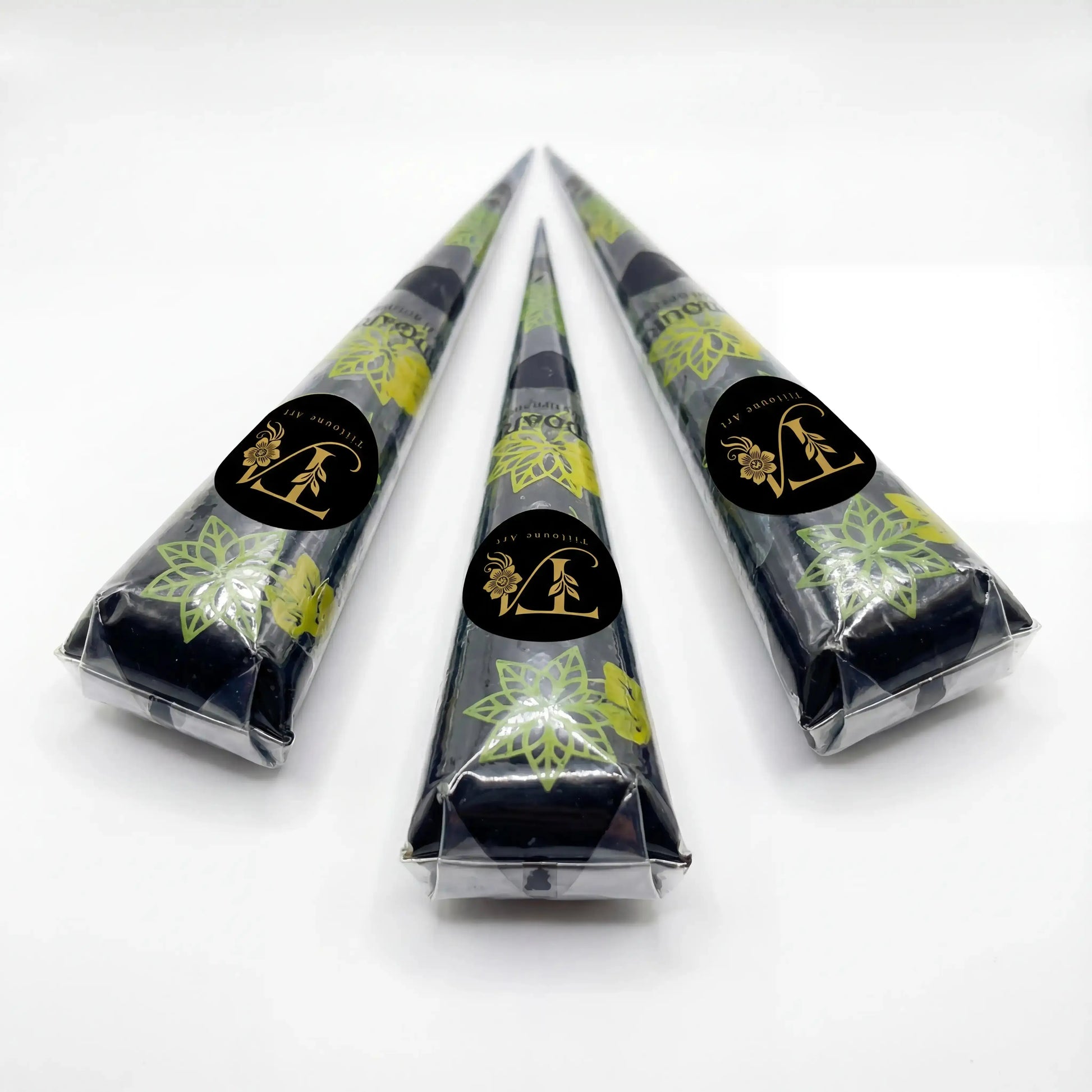 Cône Jagua Naturel – Gel Tatoo Noir Intense en tubes, idéal pour tatouages temporaires.